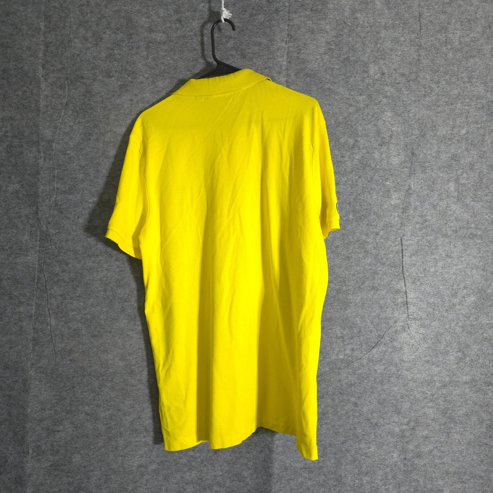 Polo Golf Ralph Lauren Polo Shirt Mens Large The Open Royal Troon Bright Yellow - Picture 2 of 11
